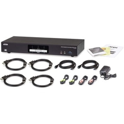 ATEN 2-PORT USB 3.0 4K DUAL DISPLAY DISPLAYPORT KVMP SWITCH