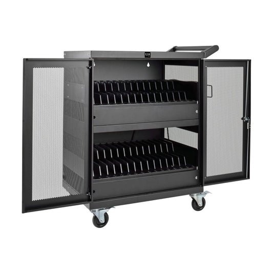 EATON MULTI-DEVICE CHARGING CART, 32 AC OUTLETS, CHROMEBOOKS AND LAPTOPS, WALL-MOUNT O