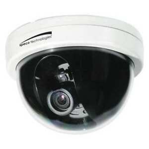 Speco 2MP HD-TVI IntensifierT Indoor Dome, 2.8-12mm, White Housing, TAA