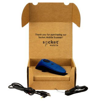 SOCKETSCAN S740 PERFORMANCE BARCODE READER, BLUE