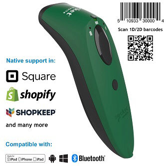 SOCKETSCAN S720 GENERAL PURPOSE BARCODE READER, GREEN