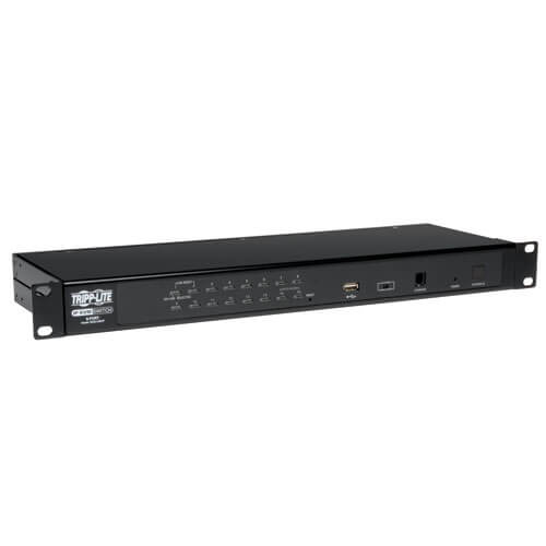 EATON TRIPP LITE SERIES NETDIRECTOR 16-PORT 1U RACK-MOUNT IP KVM SWITCH, TAA