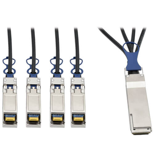 DIRECT ATTACH CABLE - MALE LEFT GENDER - MALE RIGHT GENDER - QSFP+ RIGHT CONNECT