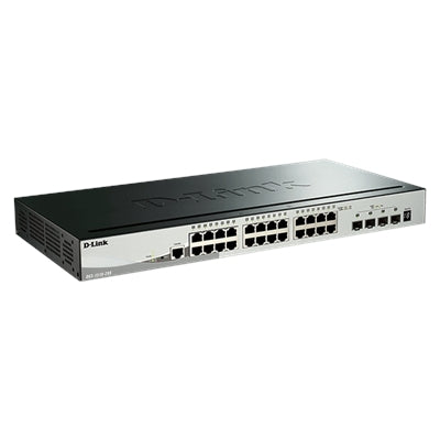 D SWITCH - DGS-1510-28X - 1U - WIRED - NETWORKING / PORTS QTY: 28 - 10 GIGABIT ETH