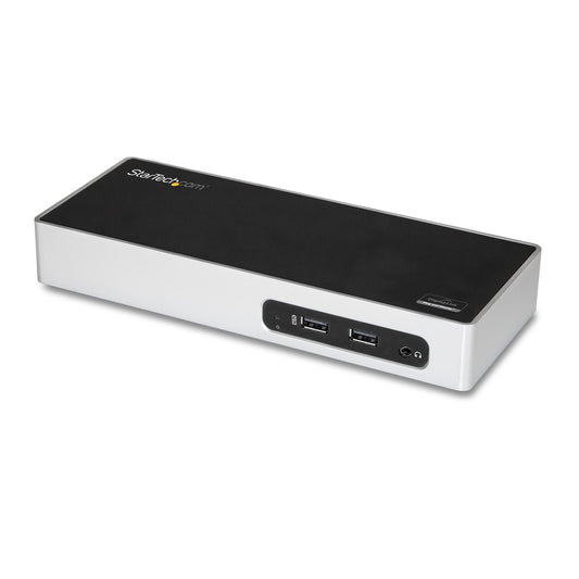 StarTech USB 3.0 DOCKING STATION UNIVERSAL DUAL MONITOR HDMI DVI VGA