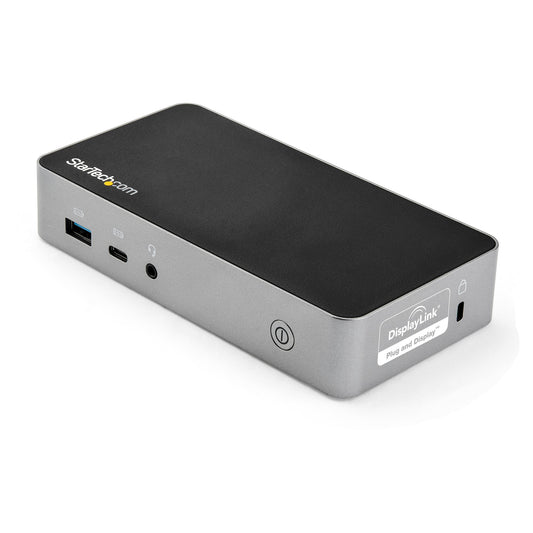 StarTech DUAL MONITOR USB C DOCK 65W TYPE C DOCKING STATION USBC DOCK