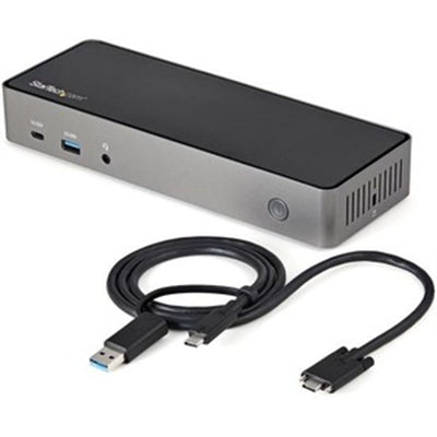 StarTech TRIPLE MONITOR USB C USB A DOCK TYPE C DOCKING STATION USBC DOCK
