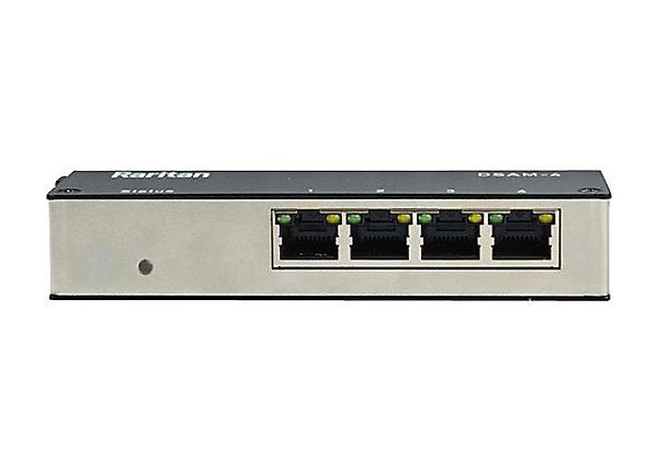 RARITAN DSAM-4 - 4-PORT MODULE WITH TRUE SERIAL ACCESS TO 4 SERIAL DEVICES. ZERO