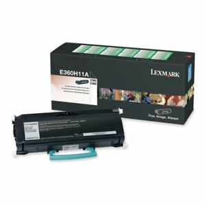 LEXMARK E360, 460, 462 RETURN PROGRAM 9K TONER CARTRIDGE - A SMART VALUE. CHANGE
