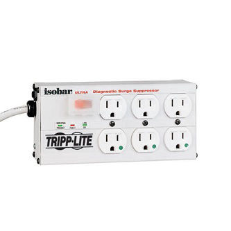 EATON TRIPP LITE SERIES ISOBAR SURGE SUPPRESSOR- SURGE, SPIKE AND LINE NOISE PRO