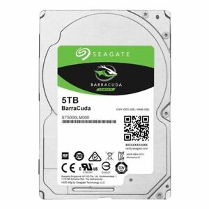 SEAGATE BARRACUDA 5 TB HARD DRIVE - 2.5 INTERNAL - SATA (SATA/600)