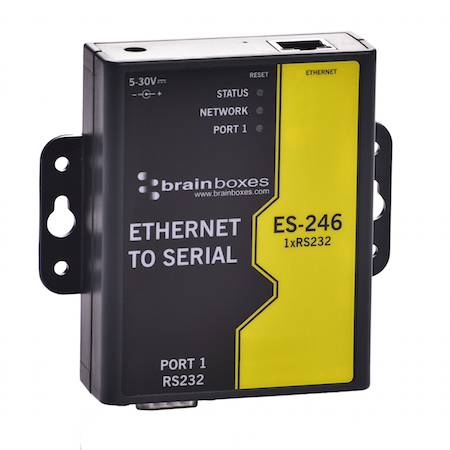 BRAINBOXES 1PORT PCI RS232 ES-246 ETHERNET TO SERIAL DEVICE SVR