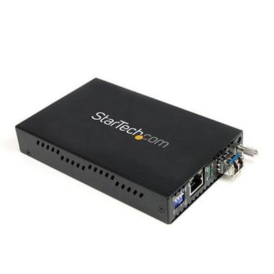 StarTech Gb SM Fiber Media Cnvtr LC TAA