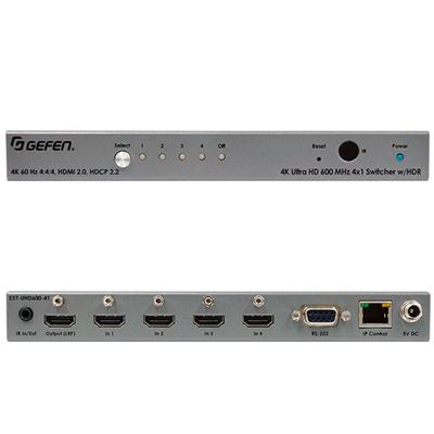 Gefen 4K Ultra HD 600 MHz 4x1 Switch