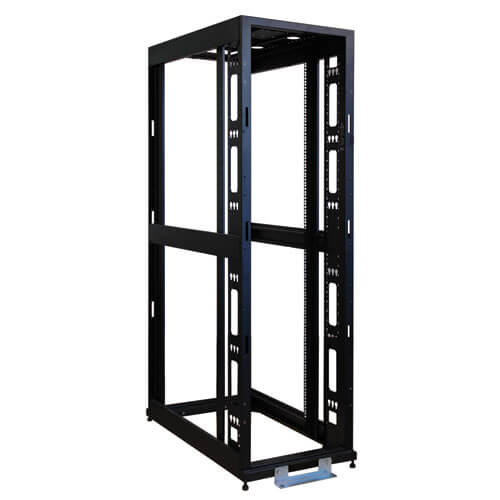 EATON TRIPP LITE SERIES 45U SMARTRACK 4-POST MID-DEPTH OPEN FRAME RACK, 4 INTERI