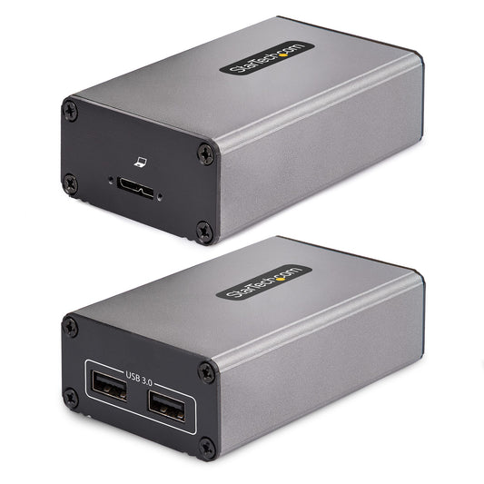 StarTech 2 PORT USB 3.0 EXTENDER HUB USB-A OVER FIBER OPTIC EXTENDER