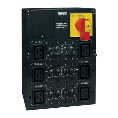 EATON TRIPP LITE SERIES DETACHABLE PDU OPTION WITH IEC OUTPUT CONNECTIONS FOR CO
