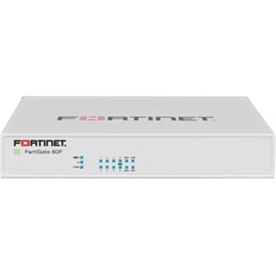 Fortinet FortiGate-80F 8 x GE RJ45 ports, 2 x RJ45/SFP shared media WAN ports.