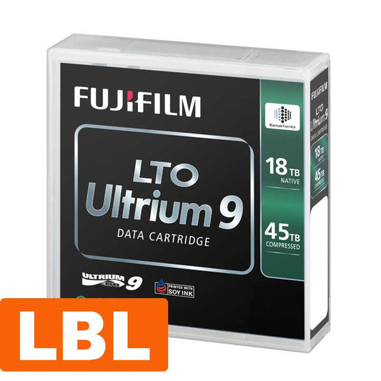 Fuji LTO, Ultrium-9, 81110001744, 18TB/45TB LTO-9, Labeled