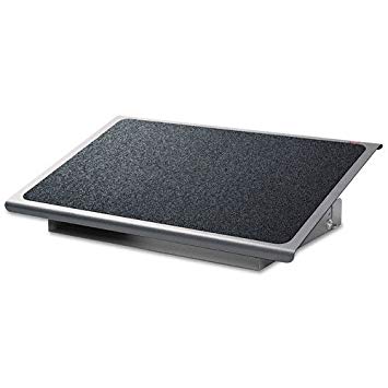 3M ADJUSTABLE FOOT REST CHARCOAL GREY 14IN X 22IN X 4IN