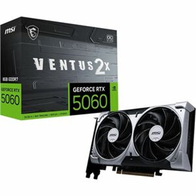 MSI GeForce RTX 5060 8G VENTUS 2X OC/HDMI/DP3/EP8/ATX/DUAL FAN/OC/8G G7