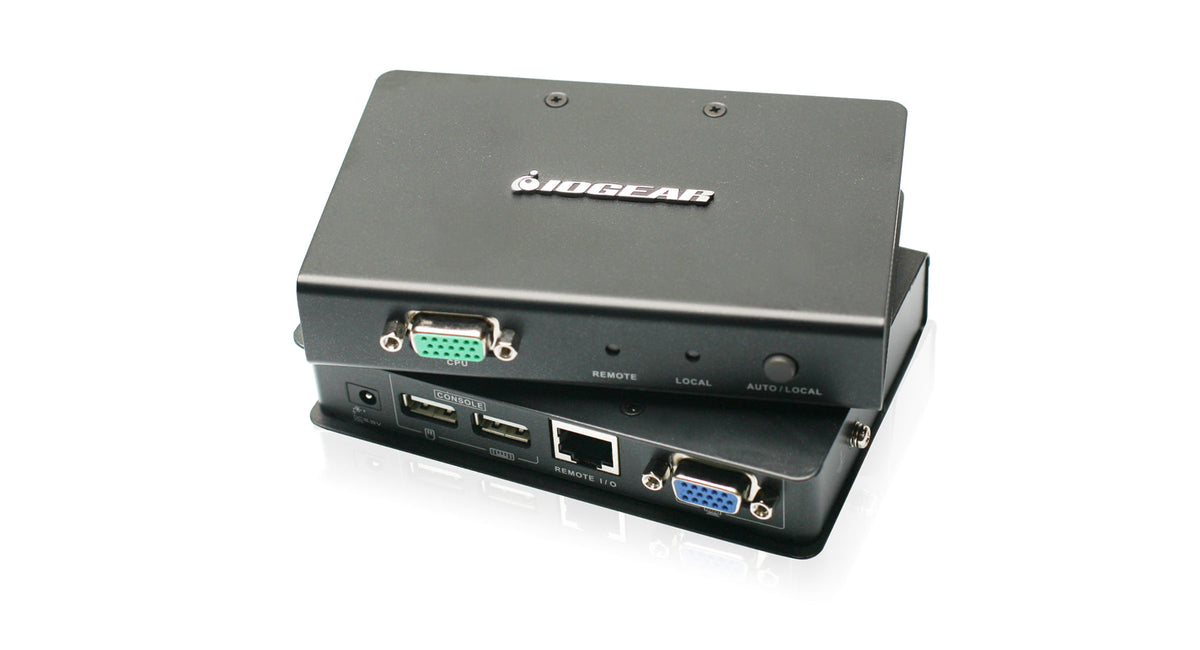 IOGEAR USB VGA KVM CONSOLE EXTENDER ACCESS YOUR COMPUTER UP TO 500FT