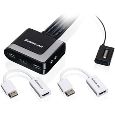IOGear 2Port 4K Dual DisplayPort KVM