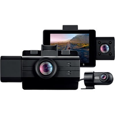 Adesso myGEKOgear 2K 3 Chnl Dash Cam