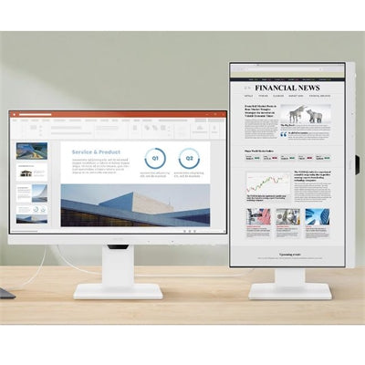 BENQ WHITE 23.8 1920X1080 100HZ IPS HDMI V1.4 USB C USB-C 5MS 2WX2