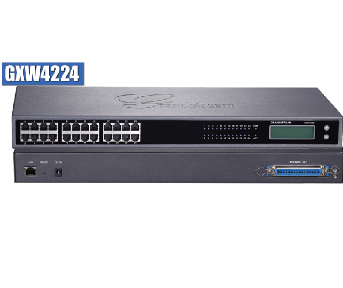 GRANDSTREAM THE GXW4216 FEATURES 16 PORT FXS INTERFACES FPR ANALOG TELEPHONES, GIGABIT NETWO
