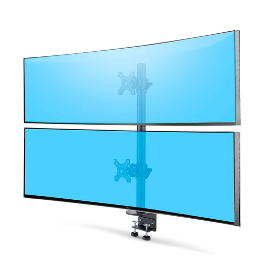 StarTech DESK MOUNT FOR 2X VERTICALLY STACKED MONITORS, DUAL 49, TOTAL 70LB (32KG), C-CLA