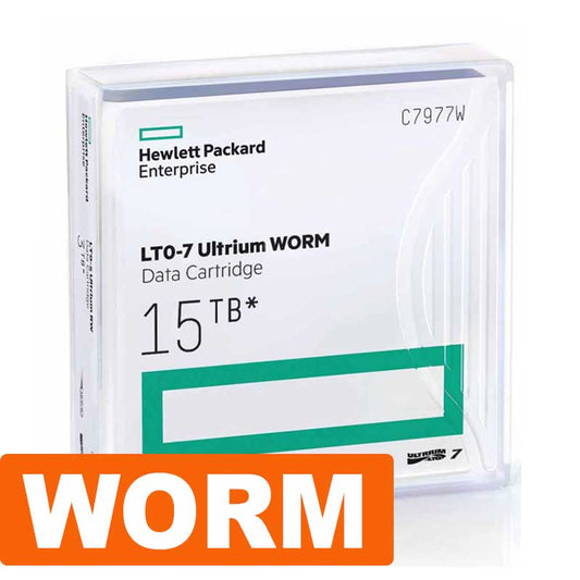 Hewlett HPE LTO, Ultrium-7, 6TB/15TB, WORM, with case