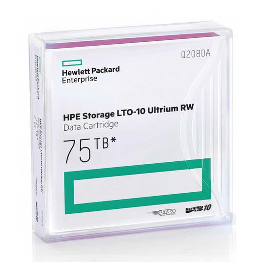 Hewlett HPE LTO, Ultrium-10, 30TB/75TB, RW, with case