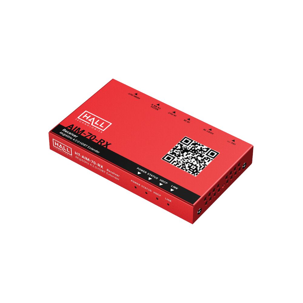 ATLONA HDBaseT RX 1x HDMI OUT 1x HDBaseT IN BOX 4 2 0 - 4K at 60Hz at 130ft