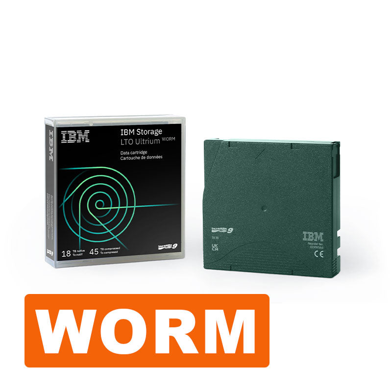 IBM LTO, Ultrium-9, 02XW569, 18TB/45TB, LTO-9, WORM