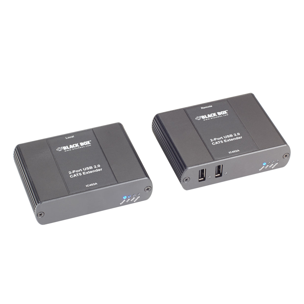 BLACK THE USB ULTIMATE EXTENDER WORKS WITH ALL USB DEVICE TYPES: CONTROL, INTERRUPT, B