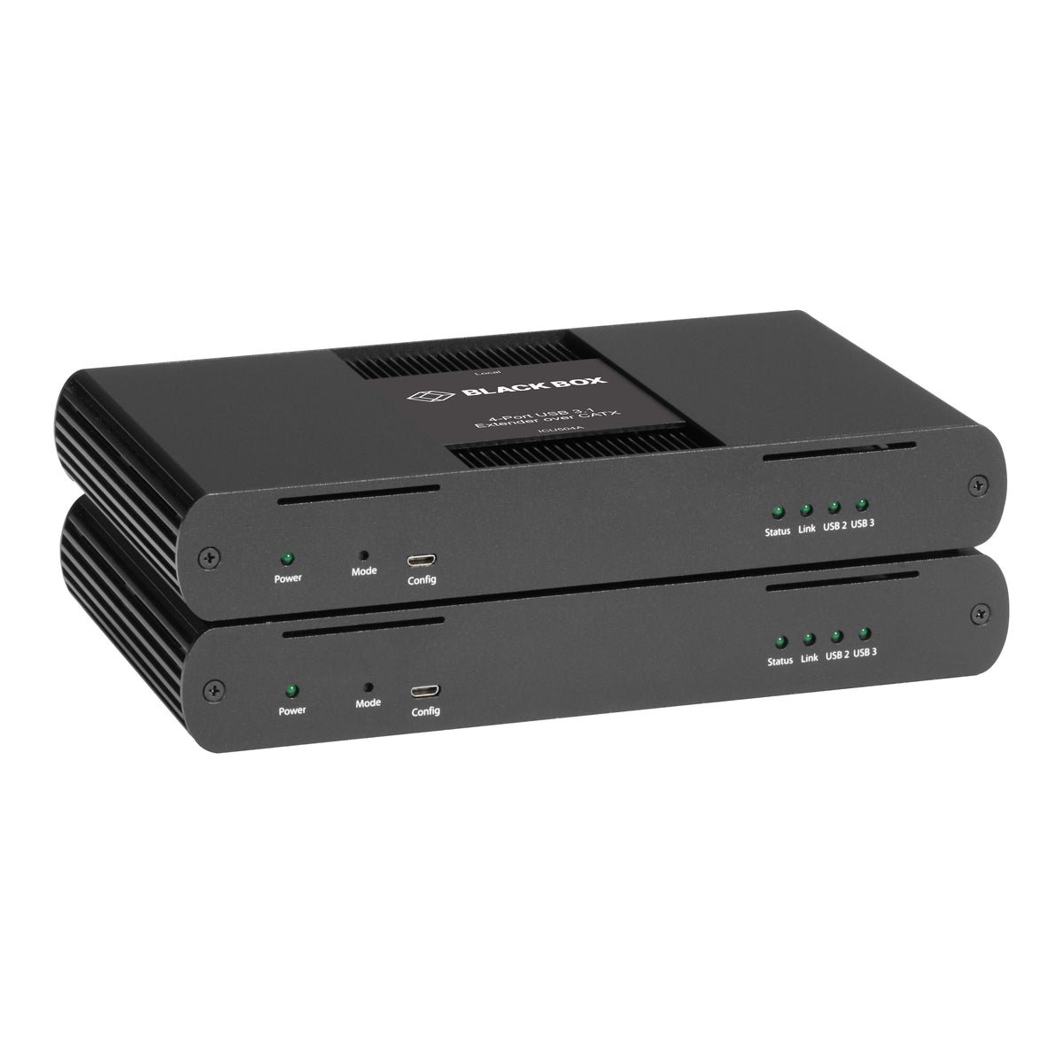 BLACK USB 3.1 EXTENDER OVER CATX - 4-PORT