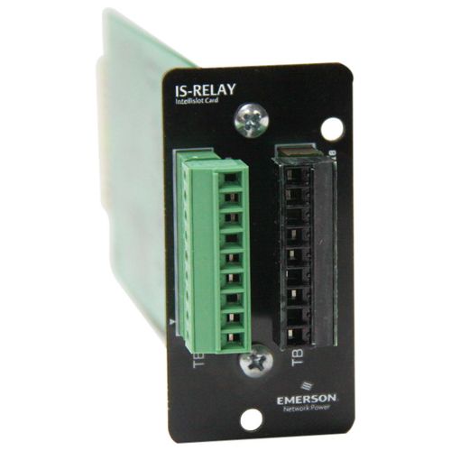 VERTIV HOT-INSTALLABLE CARD THAT PROVIDES RELAY CONTACT SIGNALS