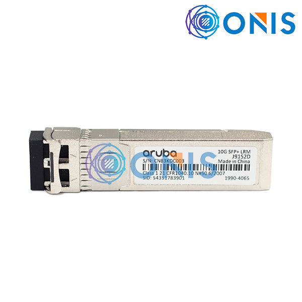 HPE HEWLETT ARUBA 10G SFP+ LC LRM 220M MMF XCVR