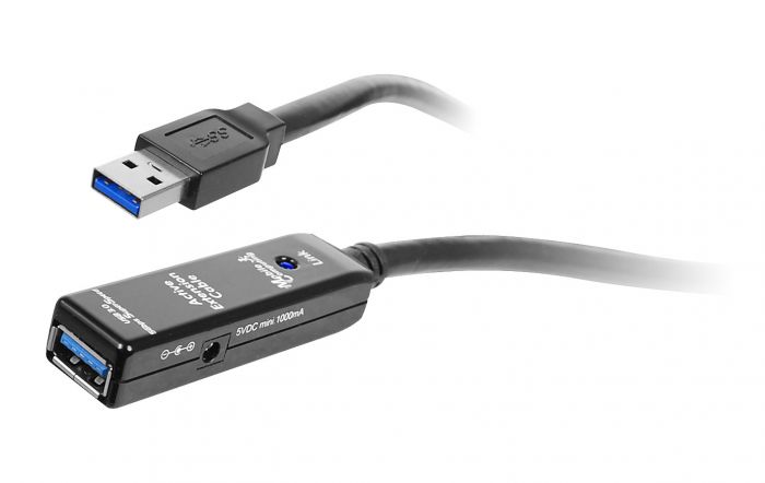 SIIG USB 3.0 ACTIVE REPEATER CABLE - 20M - 5GBPS