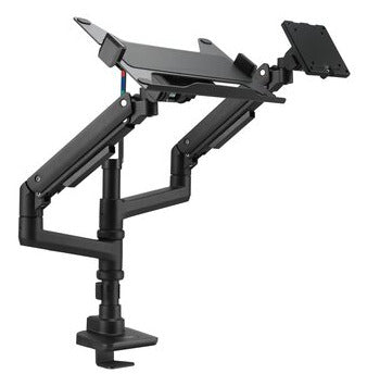 KENSINGTON SMARTFIT PREMIUM HEAVY DUTY DUAL MONITOR ARM WITH LAPTOP TRAY