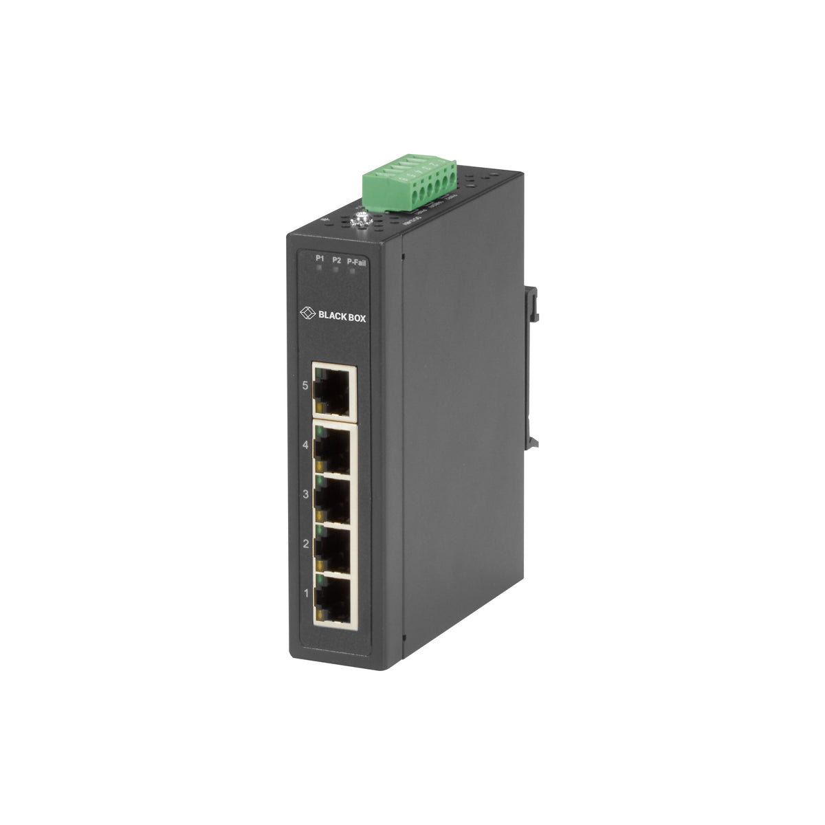 BLACK THIS SWITCH IS BUILT FOR THE FAR EDGES OF YOUR NETWORK. IT WITHSTANDS EXTREME TE