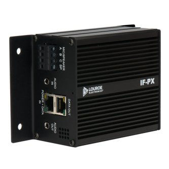 Louroe IF-PX, Audio Interface PoE Extractor