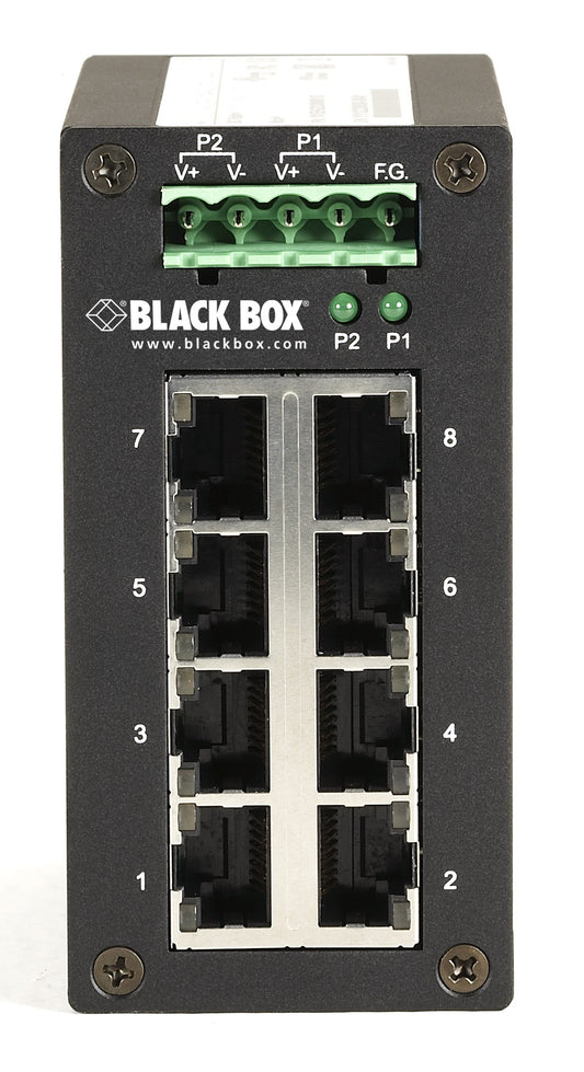BLACK THE HARDENED GIGABIT EDGE SWITCH BRINGS EIGHT GIGABIT ETHERNET PORTS TO HARSH IN