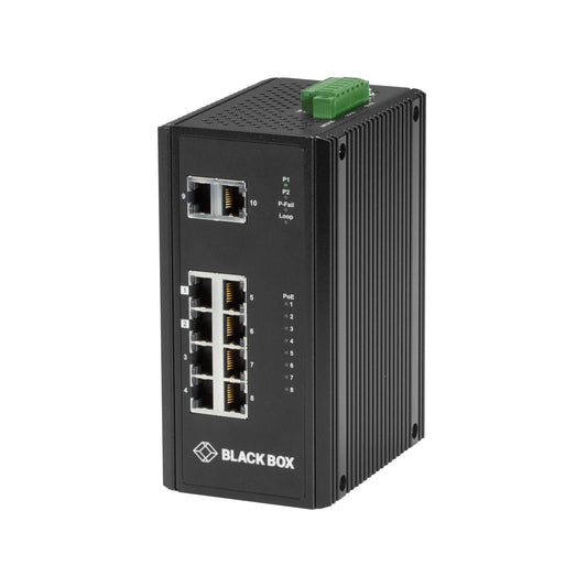 BLACK THIS UNMANAGED GIGABIT ETHERNET SWITCH IS BUILT FOR THE FAR EDGES OF YOUR NETWOR