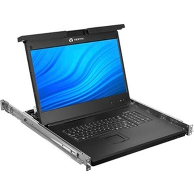 Vertiv 18.5 LCD USB KB 2USB PASS-US INTL ENG TAA COMPLIANT