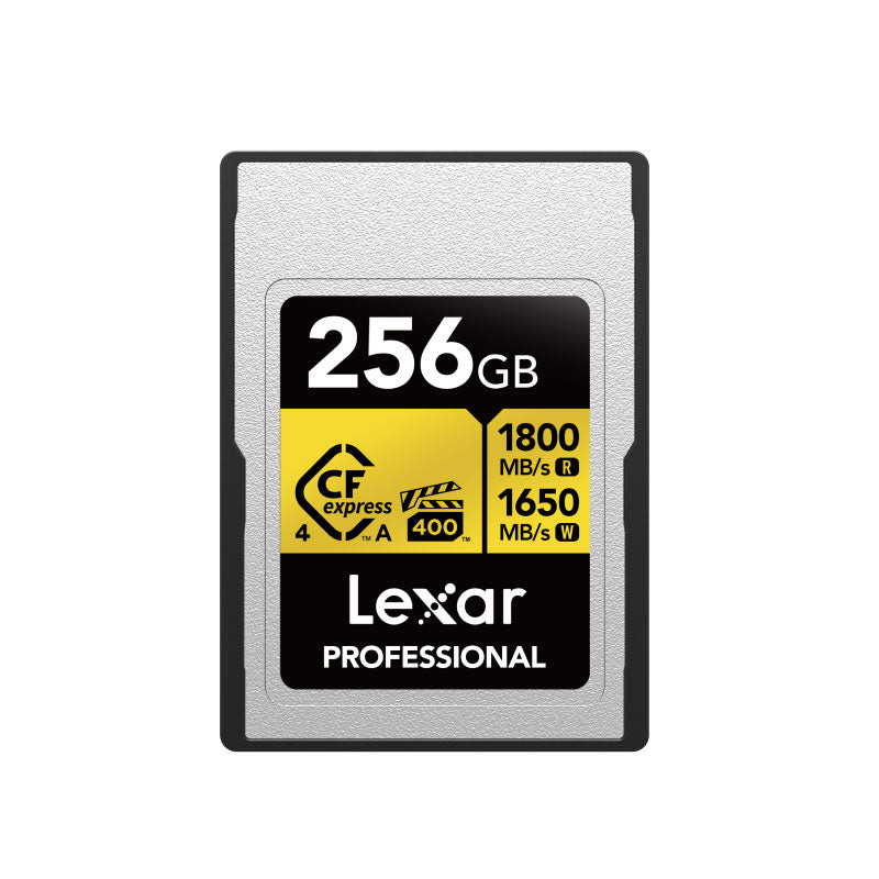 Lexar Professional GOLD CFexpress, 256GB 4.0 Type A Card