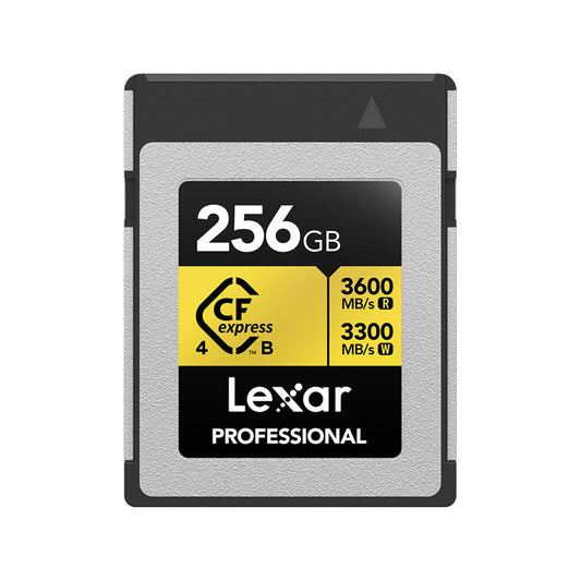 Lexar, Professional GOLD CFexpress, 256GB, 4.0 Type B Card