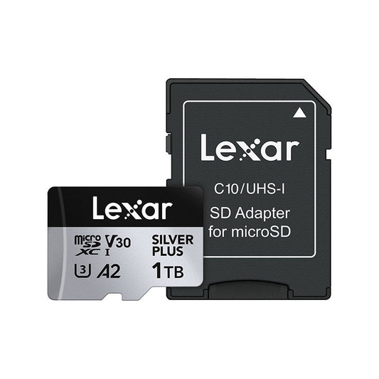 Lexar, Professional, SILVER PLUS, microSDXC, 1TB with Adapter
