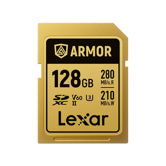 Lexar, Professional, ARMOR GOLD, 128GB, SDXC, UHS-II